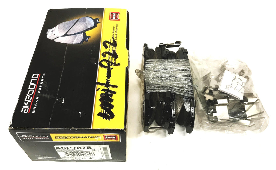 Akebono Honda Front Disc Brake Pad Set ASP787B NOS