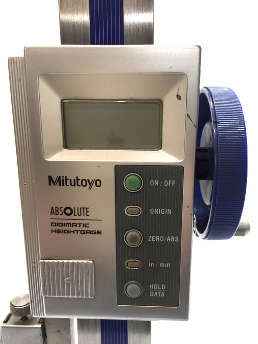 Mitutoyo Model: HDS-H18"C Digimatic Height Gauge Code 570-313 USED