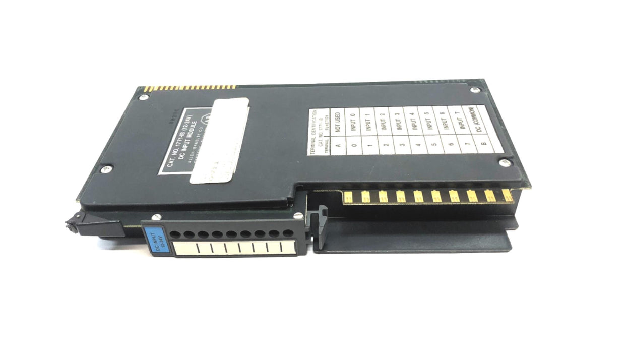 Allen-Bradley 12/24V DC Input Module (Some Broken Piece) 1771-IB USED