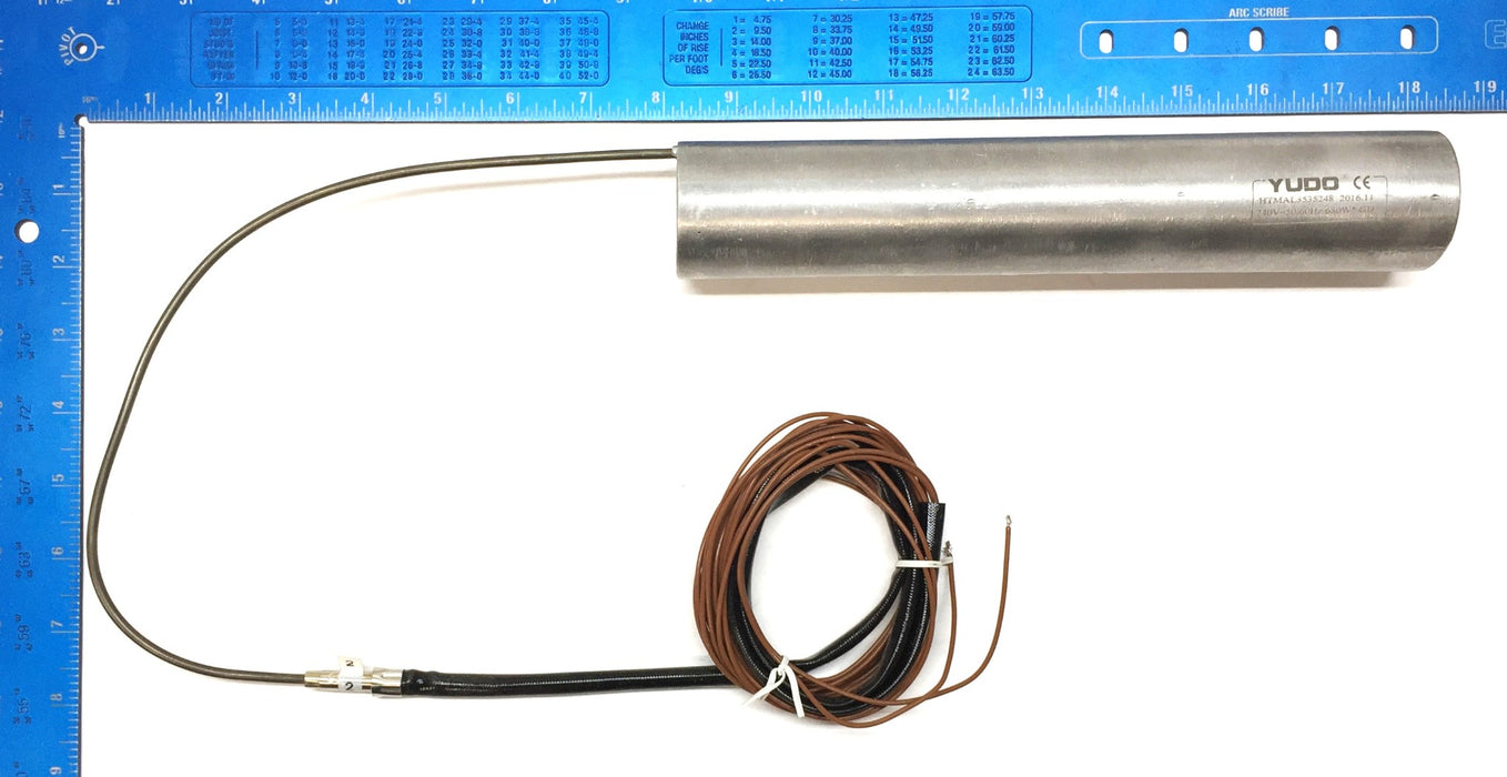 Yudo 240V-50/60Hz 630W Tube Heater HTMAL3535248 2016.11 NOS