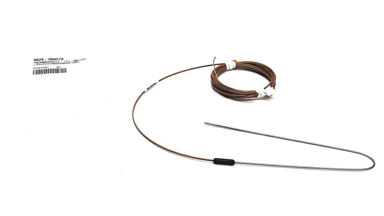 HRS Thermocouple Probe L=300 Type J Isolated (Ungrounded) 0024-00027A NOS