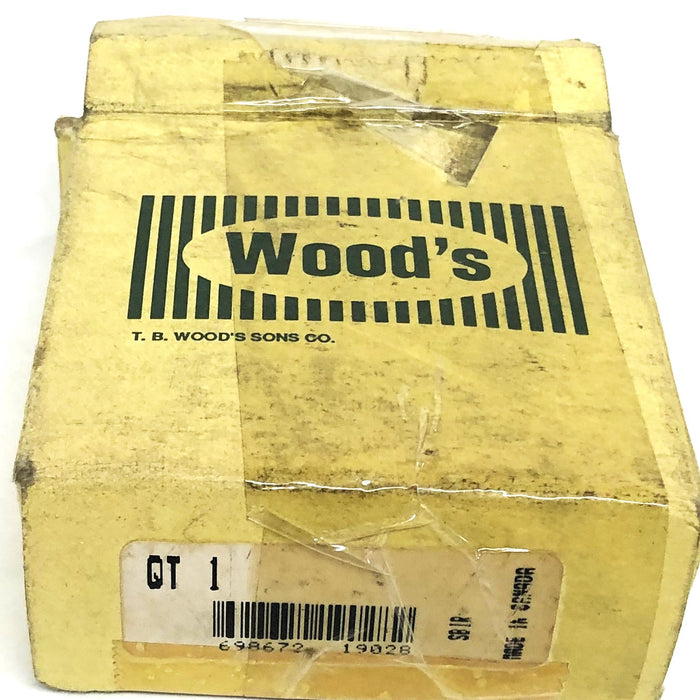 TB Woods Split Taper Bushing QTX1.0 [Lot of 2] NOS