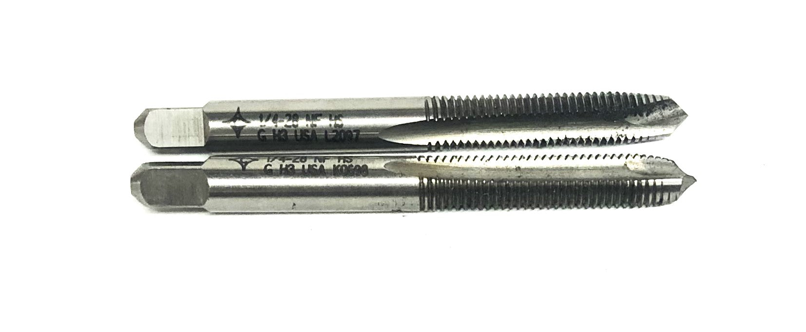 Cleveland NF HS GH3 2 Flute Spiral Tap 1/4-28 [Lot of 2] NOS
