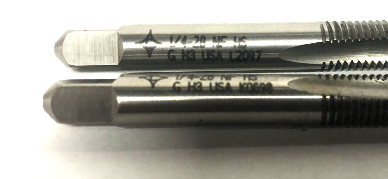 Cleveland NF HS GH3 2 Flute Spiral Tap 1/4-28 [Lot of 2] NOS