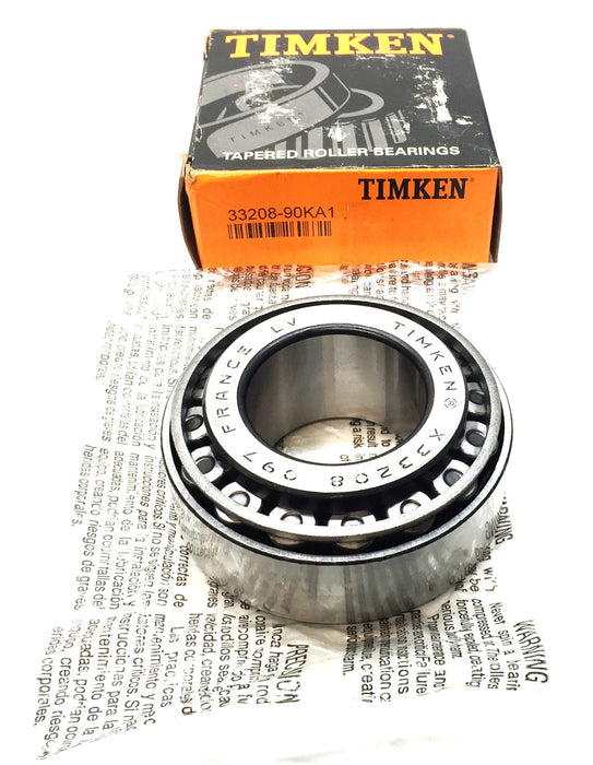 Timken Single-Row Tapered Roller Bearing and Cup Assembly 33208-90KA1 NOS