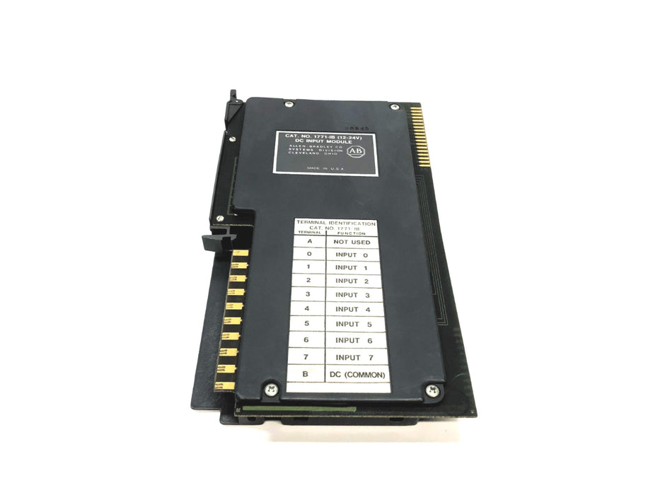 Allen-Bradley 12/24V DC Input Module 1771-IB (636006) [Lot of 2] USED