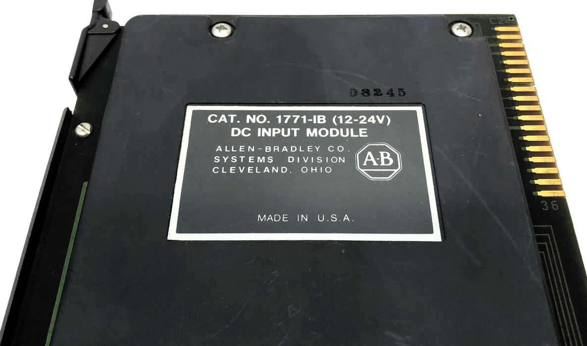 Allen-Bradley 12/24V DC Input Module 1771-IB (636006) [Lot of 2] USED