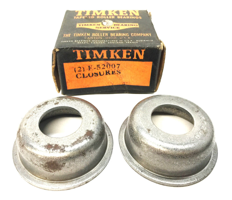 Timken Closures Pack (2pcs) K52007 NOS