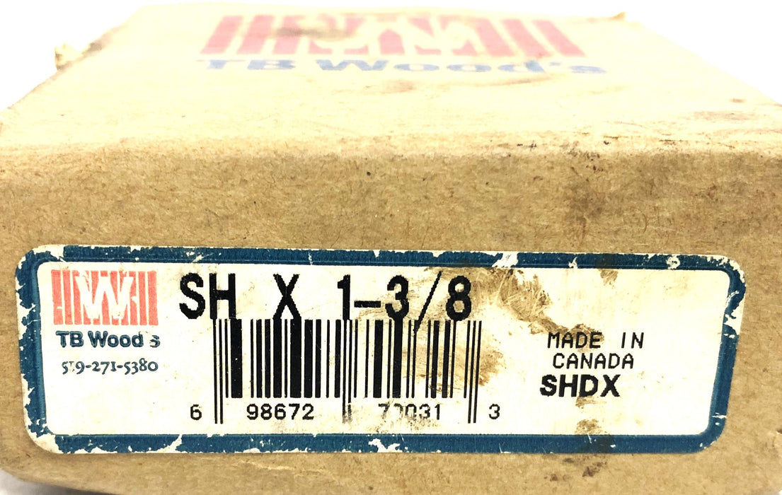TB Woods Split Taper Bushing SHX1-3/8 NOS