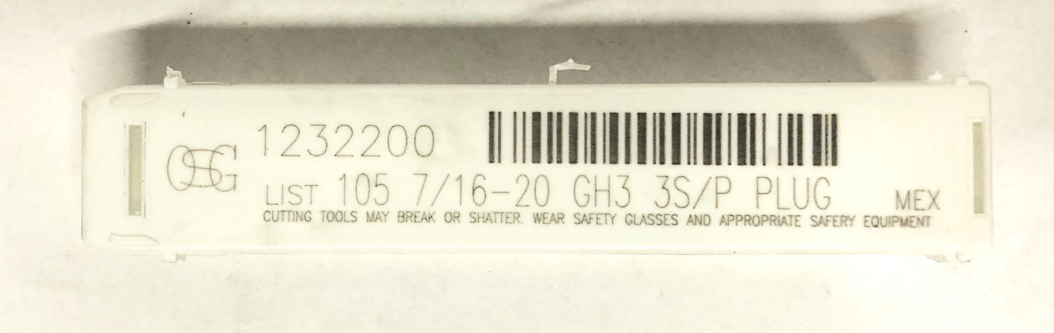 OSG 7/16-20 NF GH3 3 Flute Spiral Point Plug Tap 1232200 NOS