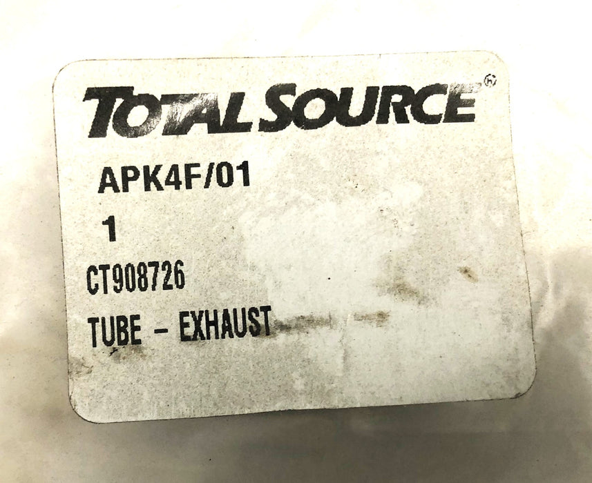 Total Source Exhaust Tube CT908726 NOS