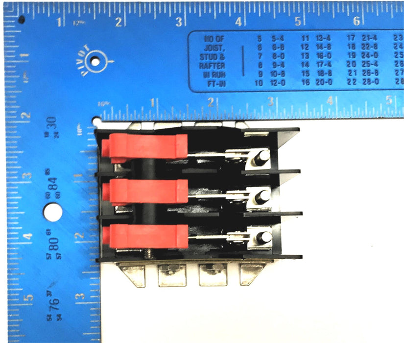 Testswitch 3-Pole 600V 30A Switch W3TS-03-D NOS