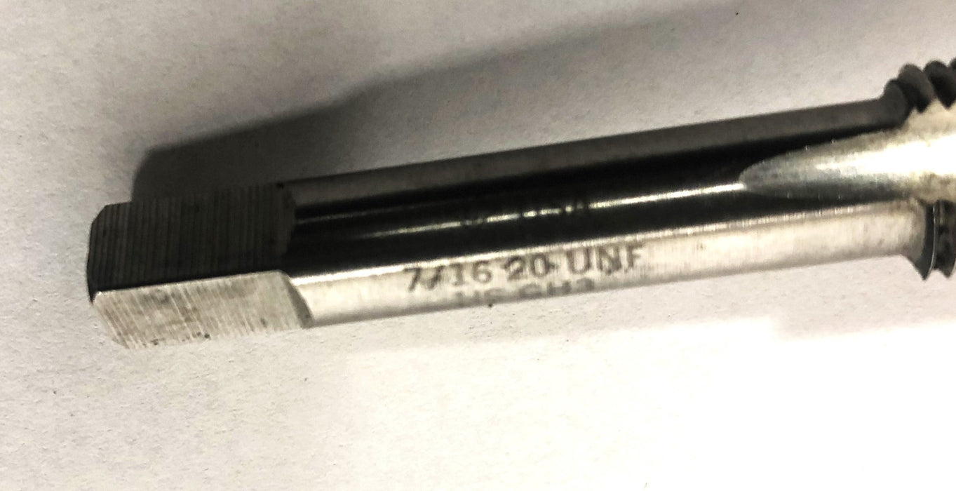 Cleveland UNF HS GH3 3 Flute Spiral Point Tap 7/16-20 NOS