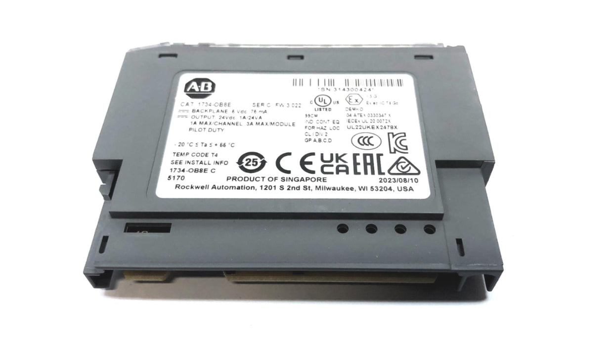 Allen-Bradley I/O 8 Point Digital Output Module Series C 1734-OB8E NOS