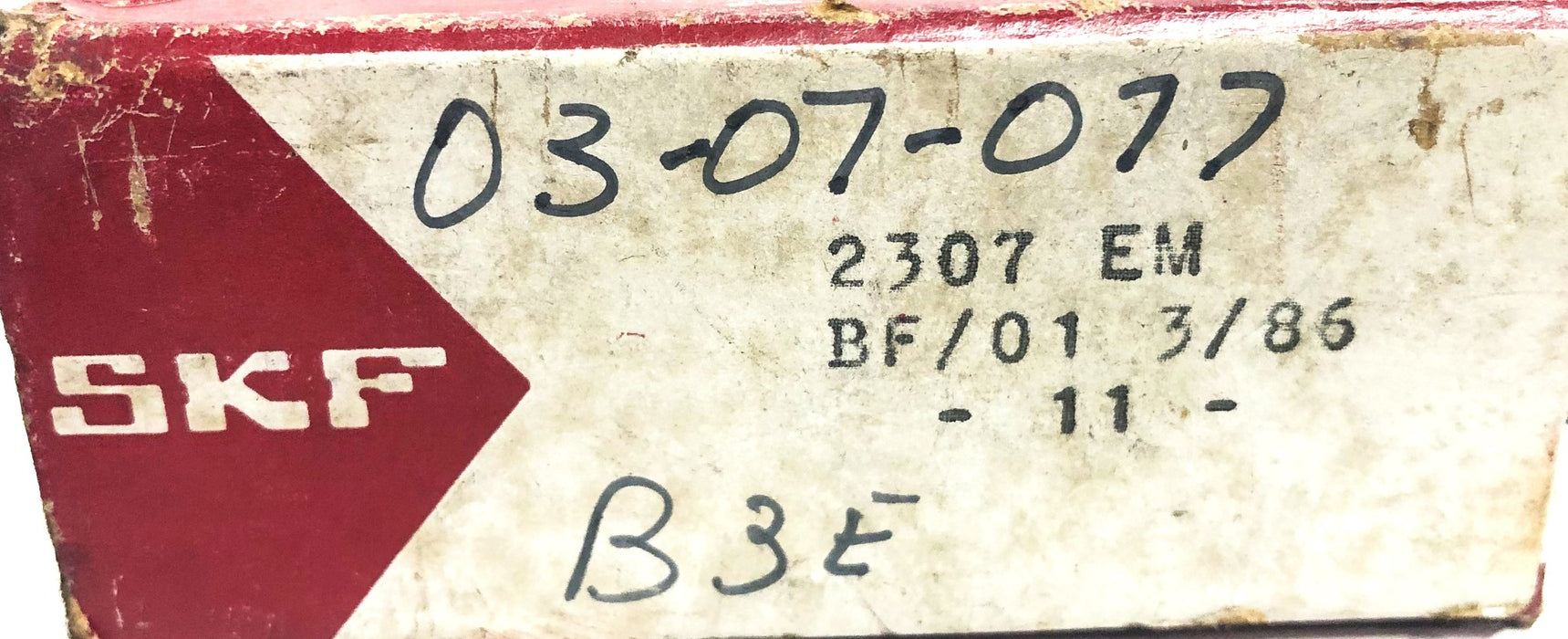 SKF Double Row Self Aligning Ball Bearing 2307-EM NOS