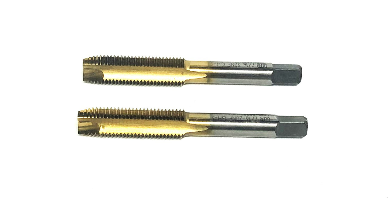 UB 7/16-20 NF GH3 HSS 3 Flute Spiral Point Tap 89281 [Lot of 2] NOS