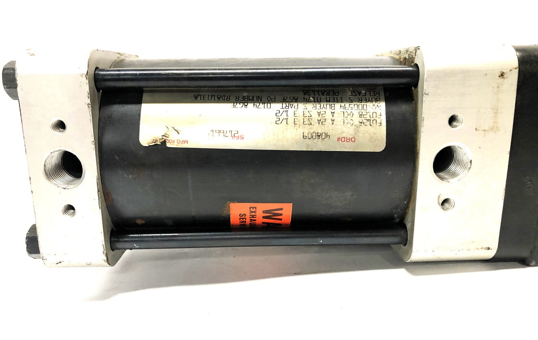 Norgren FU128 OCL A 2A S3 3 1/2 Pneumatic Gripper Clamp 0174867F NOS