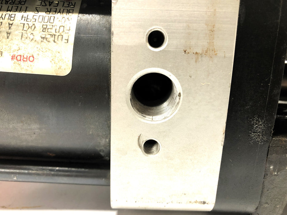 Norgren FU128 OCL A 2A S3 3 1/2 Pneumatic Gripper Clamp 0174867F NOS