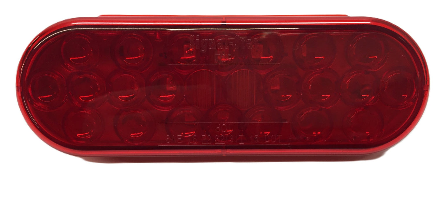 Truck-Lite/Napa 12V Oval LED Stop/Turn Marker Lamp 6050 [Lot of 2] NOS