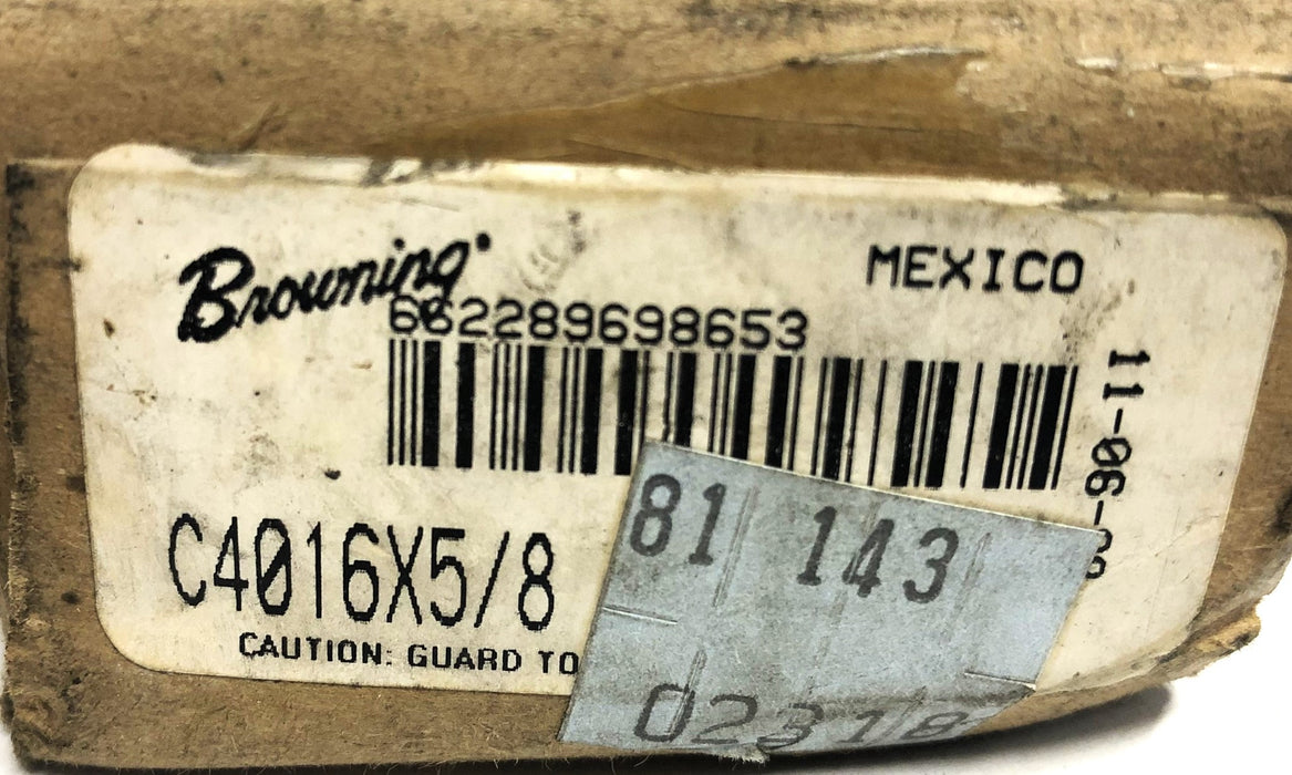 Browning Chain Coupling Sprocket C4016X5/8 NOS