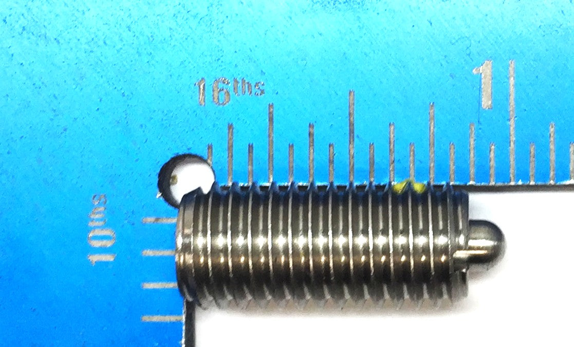 Unbranded Stainless Steel Metric Screw Cup Point M10-1.5 x 25mm [Lot of 4] NOS