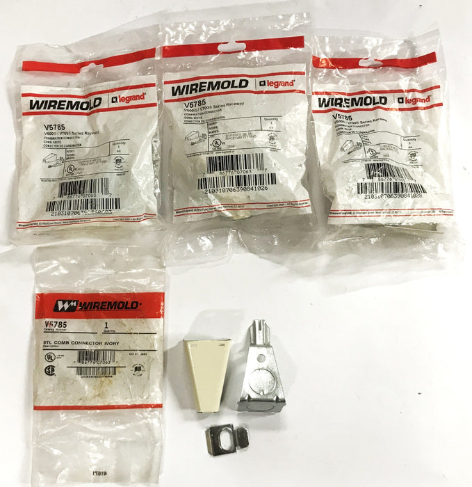 Legrand Combination Connector Fitting V5785 [Lot of 4] NOS