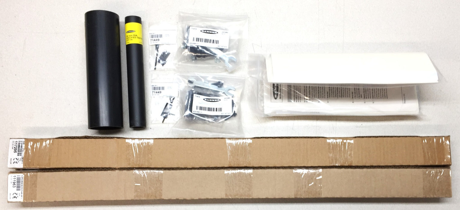 Banner Engineering EZ-Screen Safety Light Curtain Kit SLSP30-450Q88 NOS
