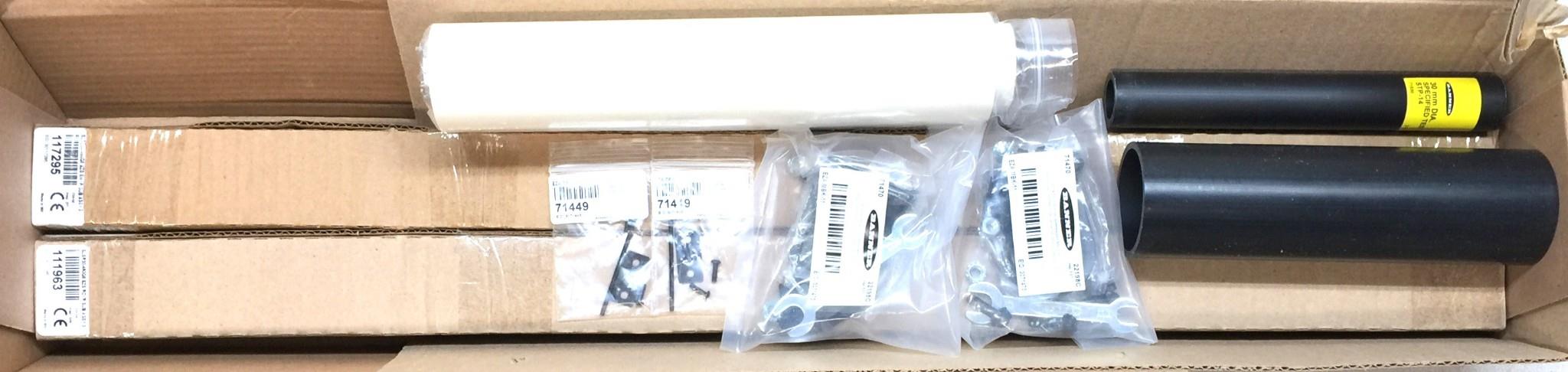 Banner Engineering EZ-Screen Safety Light Curtain Kit SLSP30-450Q88 NOS