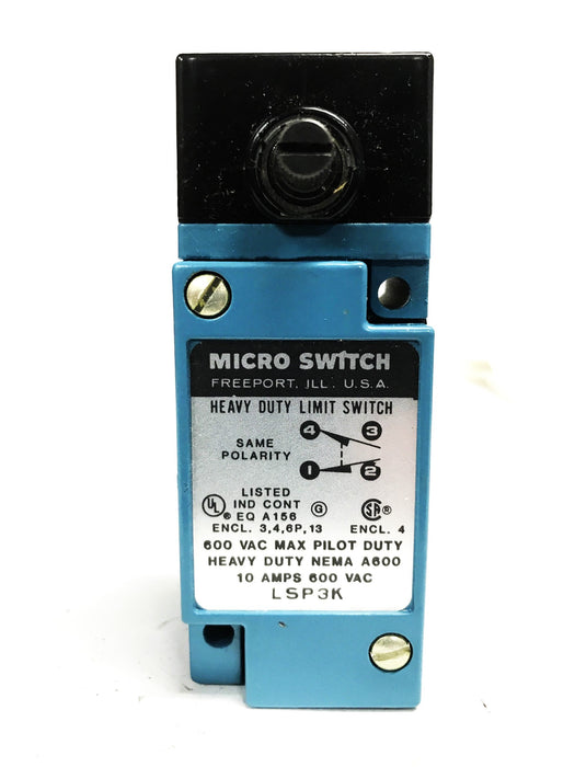 Micro Switch Heavy Duty LS Limit Switch LSP3K NOS