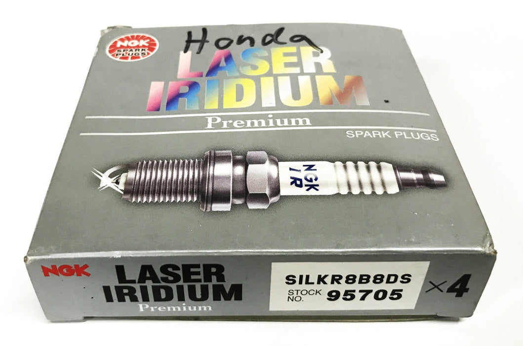 NGK Laser Iridium Premium Spark Plugs 95705 [Lot of 4] NOS