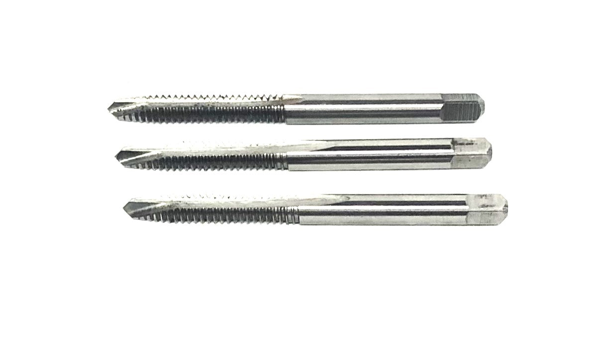 Unbranded NC GH3 2 Flute Spiral Point Plug Tap 10-24 [Lot of 3] NOS