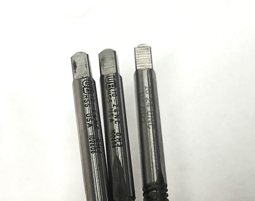 Unbranded NC GH3 2 Flute Spiral Point Plug Tap 10-24 [Lot of 3] NOS