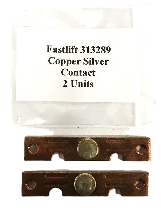 Fastlift Forklift Copper Silver Contact 313289 [Lot of 2] NOS