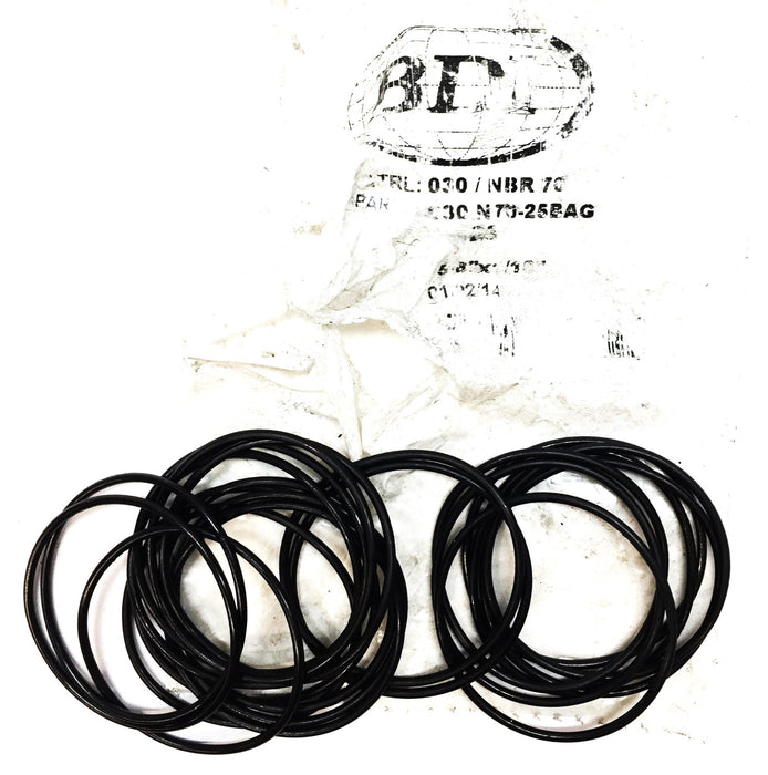 BDI 030 NBR70 1-5/8"x 1/16" O-Ring Pack (25pcs) 030 N70-25BAG NOS