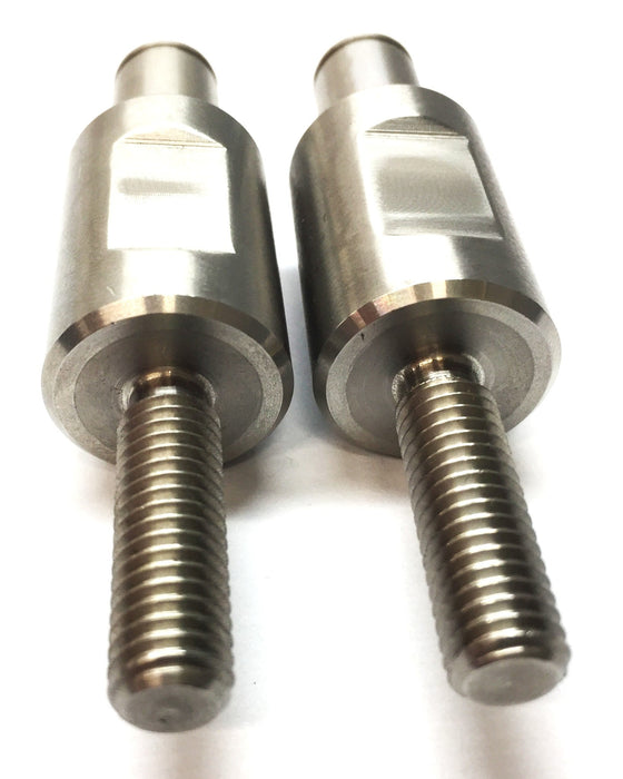 Marel Special Stainless Steel 3" Long M8-1.25 Threaded Pin 9833910[Lot of 2] NOS