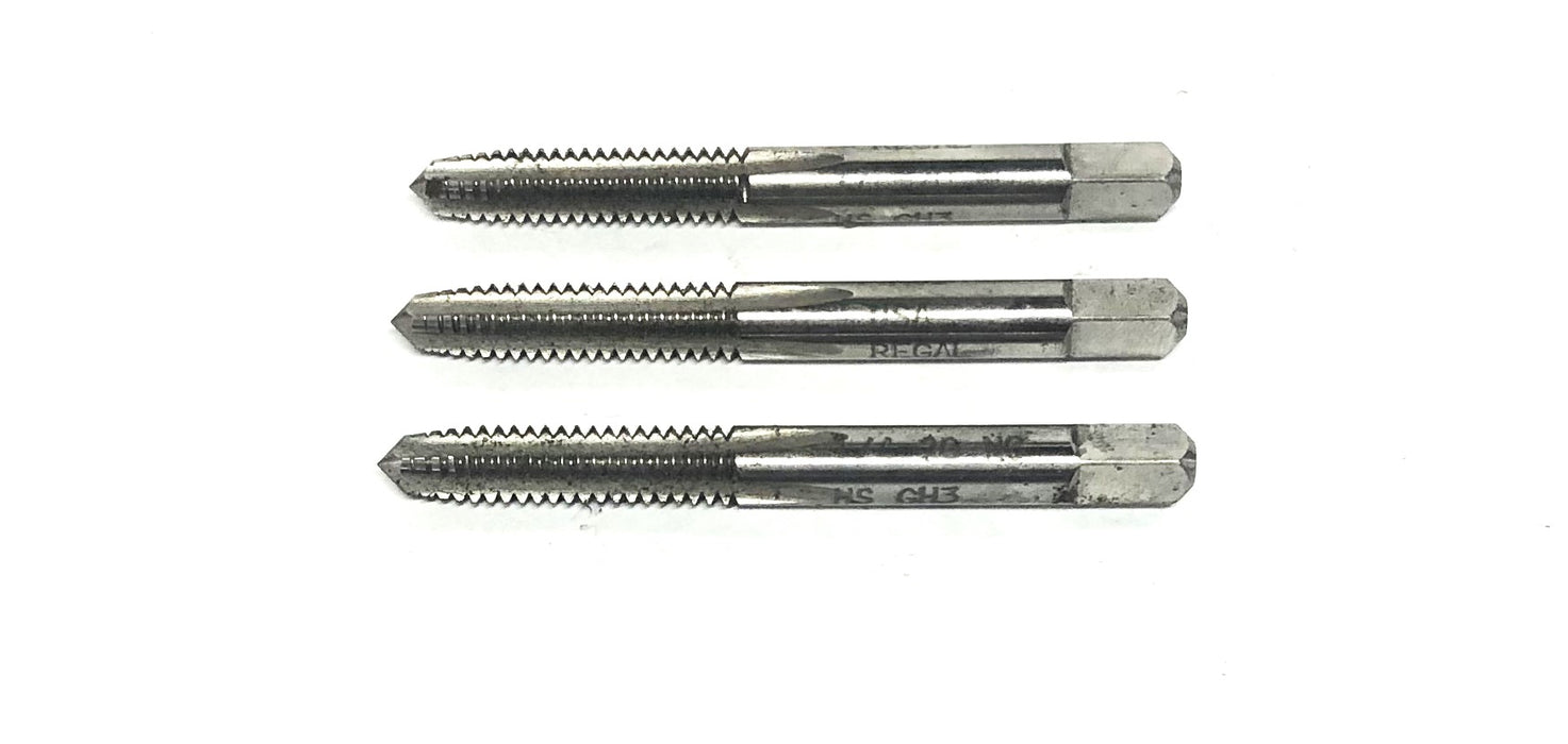 Regal 1/4-20 NC HS GH3 4 Flute Tap 44M63 [Lot of 3] NOS