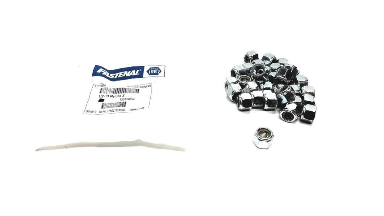 Fasternal 1/2-13 Nylock Z Hex Nut 1137030 [Lot of 33] NOS
