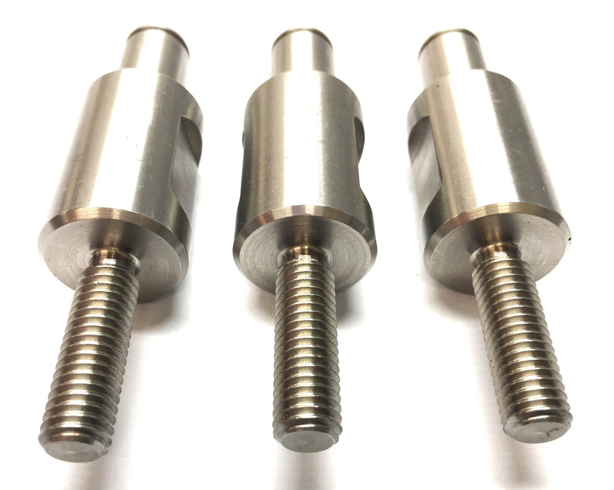 Marel Special Stainless Steel 3" Long M8-1.25 Threaded Pin 9833910[Lot of 3] NOS
