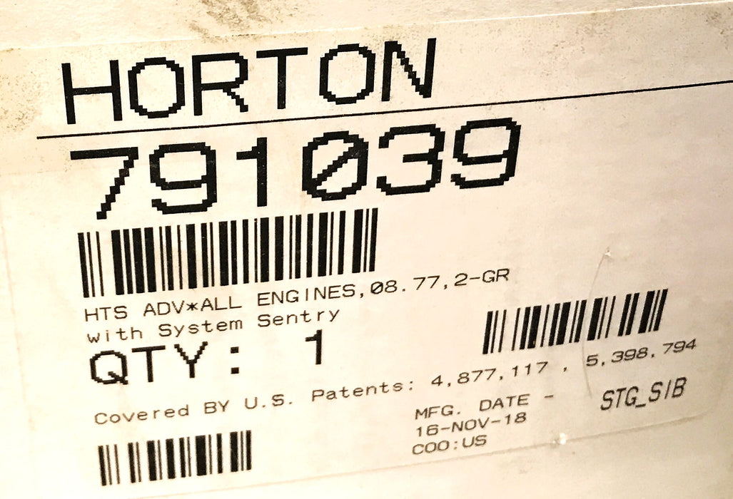 Horton Engine Cooling Clutch Fan 791039 REMANUFACTURED