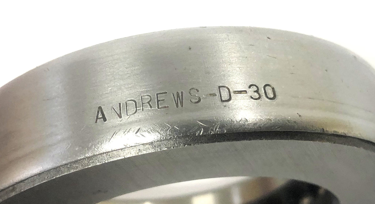 Andrews Enclosed Thrust Ball Bearing D-30 NOS