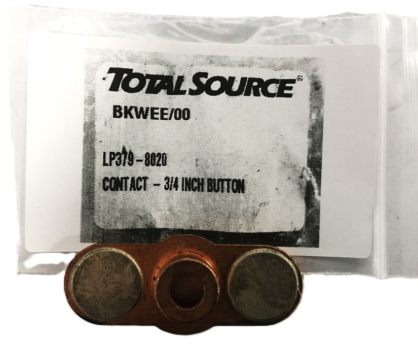 Total Source Forklift Copper Silver Contact Button LP379-8020 NOS