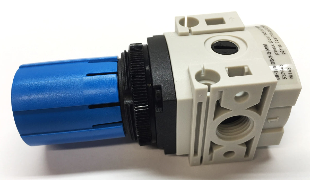 Festo Regulator Set Assembly (2pcs) LR-1/4-DB-7-0-MINI (537643) NOS