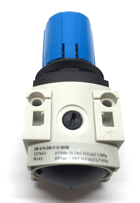 Festo Regulator Assembly LR-1/4-DB-7-0-MINI (537643) NOS