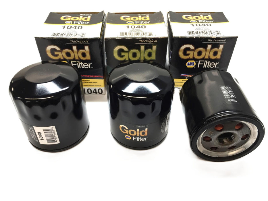 Napa Gold Oil Filter 1040 [Lot of 3] NOS