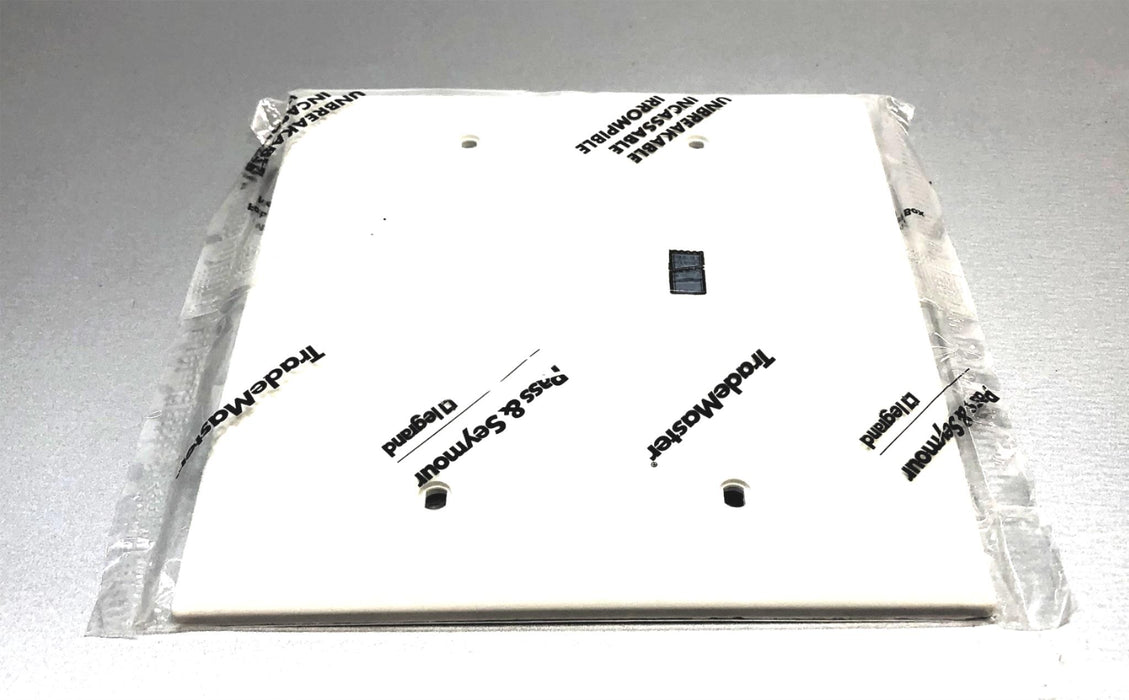 Pass & Seymour Wall Plate TP23-W [Lot of 8] NOS