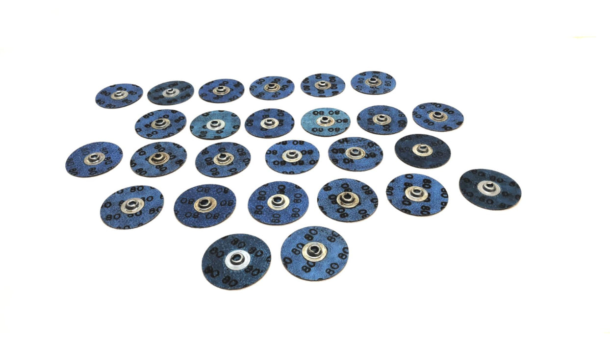 Norton 80 Grit Quick Change Sanding Disc 66261138150 [Lot of 26] NOS