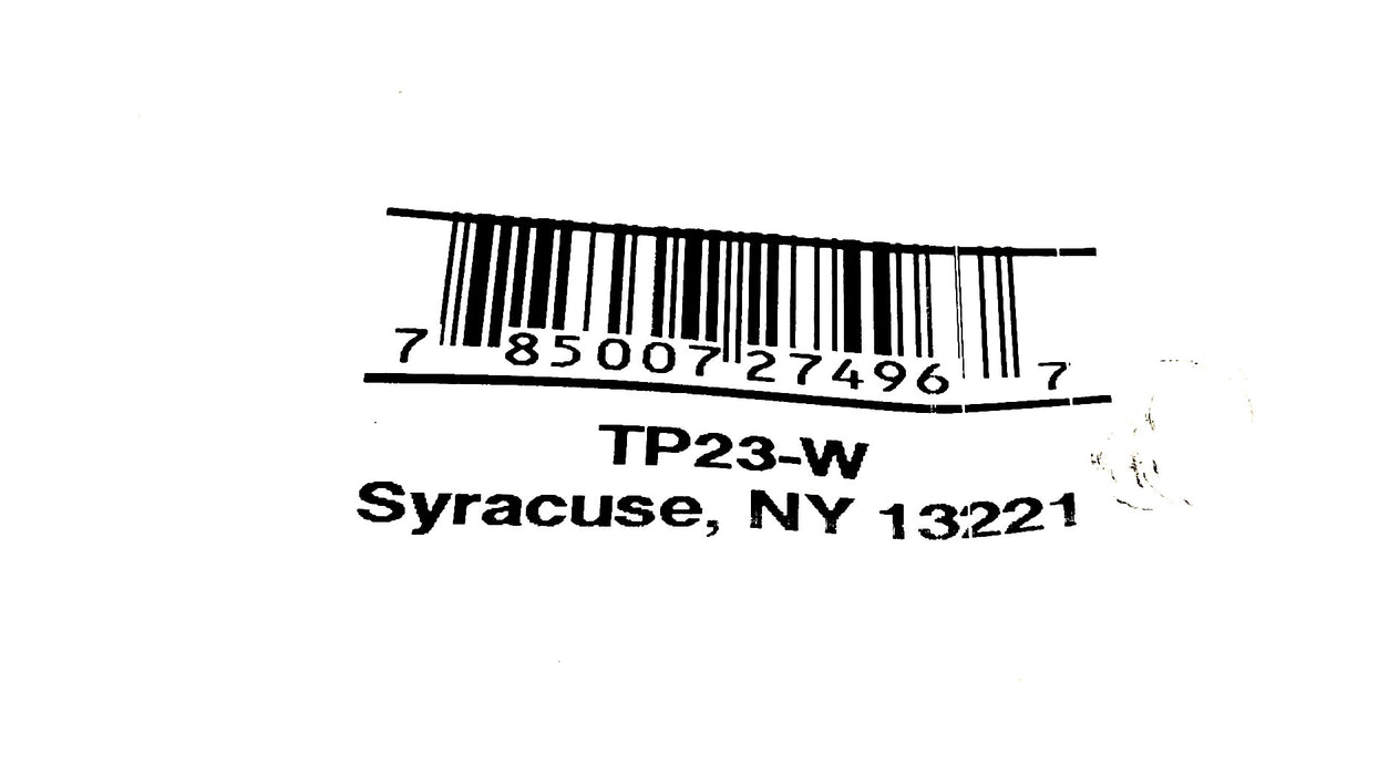 Pass & Seymour Wall Plate TP23-W [Lot of 8] NOS