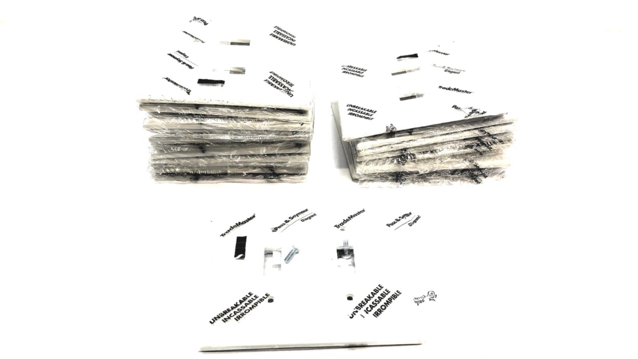 Pass & Seymour 2-Gang 2-Toggle Wall Plate TP2-W [Lot of 17 ] NOS