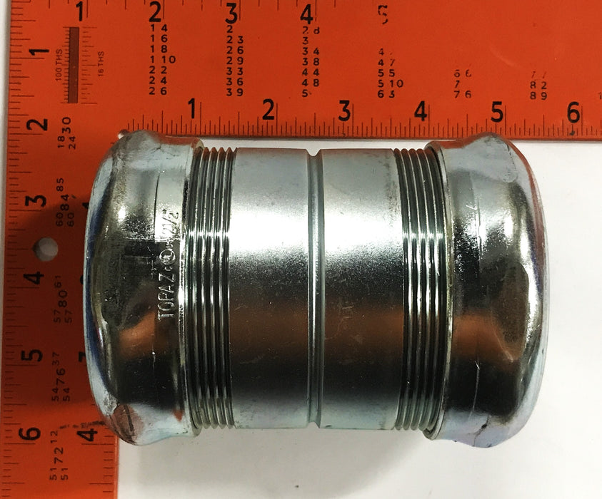 Topaz EMT Steel Compression Fitting 667S [Lot of 4] NOS