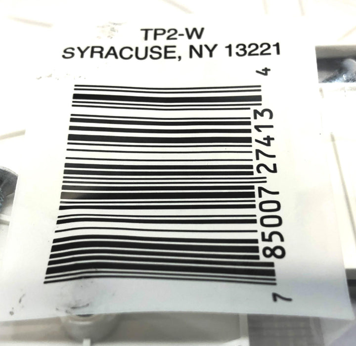 Pass & Seymour 2-Gang 2-Toggle Wall Plate TP2-W [Lot of 17 ] NOS